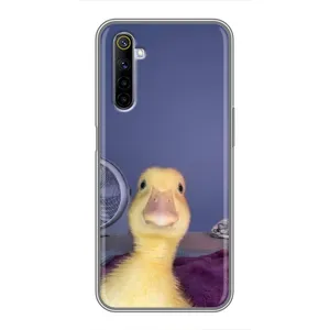 Бампер с принтом Мемы для Realme 6 (Утка)
