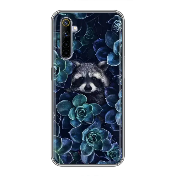 Чехол с рисунком «В цветах» для Realme 6