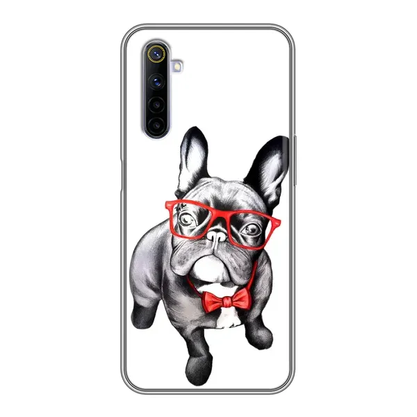 Чехол с рисунком «В очках» для Realme 6 Чехол с рисунком «В очках» для Realme 6