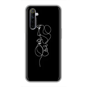 Силиконовые Чехлы Любимому человеку для Realme 6 (Влюбленная пара)