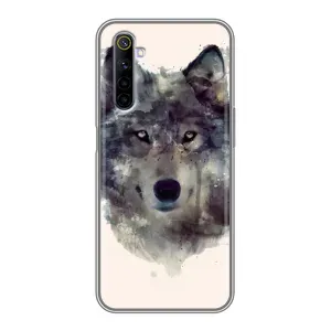 Чехол с Волком на Realme 6 (Волк)