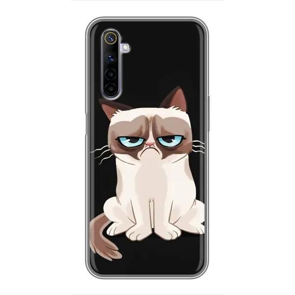 Чехол с рисунком «Взгляд кота» для Realme 6 Чехол с рисунком «Взгляд кота» для Realme 6