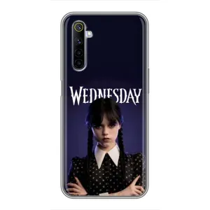 Чехлы с принтом Уэнсдей на Realme 6 (Wednesdey)