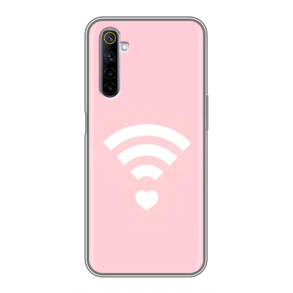 Чехол с рисунком «WiFi Love» для Realme 6