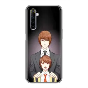 Чехол с персонажами АНИМЕ на Realme 6 (Ягами вырос)