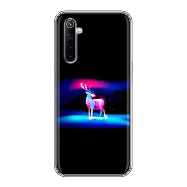 Чехол с рисунком «Яркий олень» для Realme 6 Чехол с рисунком «Яркий олень» для Realme 6