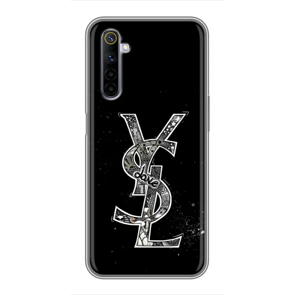 Чехол с рисунком «YSL» для Realme 6 Чехол с рисунком «YSL» для Realme 6