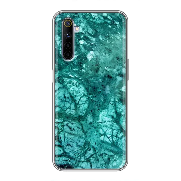 Чехол с рисунком «Зеленый мрамор» для Realme 6 Чехол с рисунком «Зеленый мрамор» для Realme 6