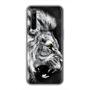 Чехол с картинкой на Realme 6 (Злой ЛЕВ)