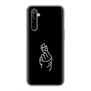 Чехлы (Знак сердечка) на Realme 6 (Знак Сердечка)