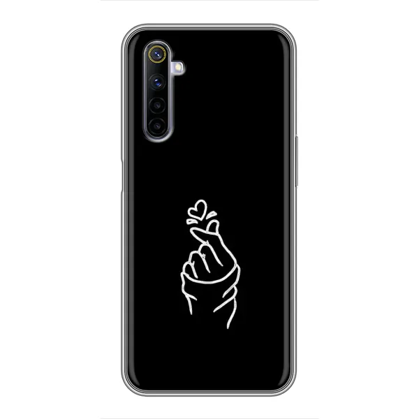 Чехол с рисунком «Знак Сердечка» для Realme 6 Чехол с рисунком «Знак Сердечка» для Realme 6