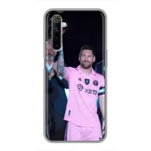 Чохли Лео Мессі в Маямі на Realme 6 (Золотий м'яч Мессі)