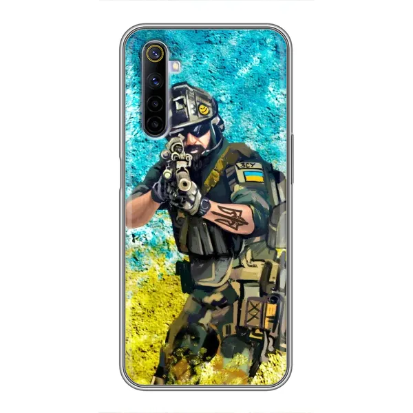 Чехол с рисунком «ЗСУ Воин» для Realme 6 Чехол с рисунком «ЗСУ Воин» для Realme 6
