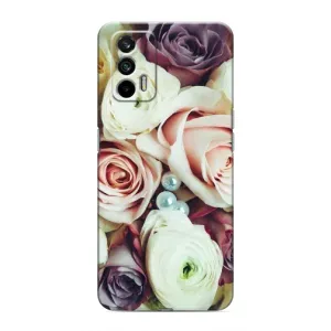 Чехлы с принтом Розочки для Realme 7 Pro (Букет РОЗ)