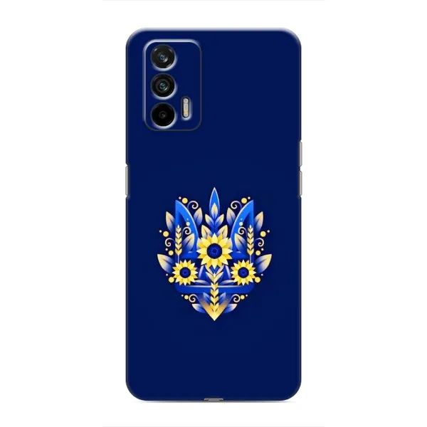 Чехол с рисунком «Цветущий Герб» для Realme 7 Pro