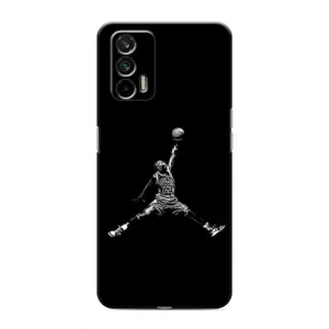 Силіконовый Чохол Nike Air Jordan на Реалмі 7 Про (Джордан)