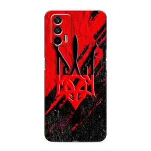Чехол Укр Символика для Realme 7 Pro (Герб Украины)