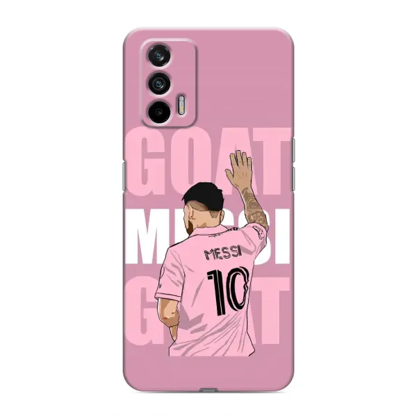 Чохол з малюнком «GOAT MESSI» для Realme 7 Pro Чохол з малюнком «GOAT MESSI» для Realme 7 Pro