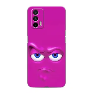 Чохли (ТПУ) (смішні стікери) для Realme 7 Pro (Хитра мордочка)