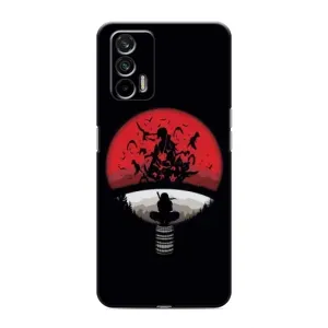 Чехлы с картинкой Итачи Учиха на Realme 7 Pro (Итачи на черном)