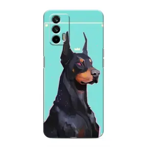 Чехол ДОБЕРМАН для Realme 7 Pro (Король доберман)