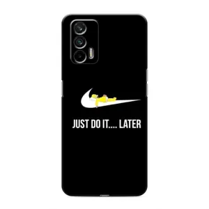 Силиконовый Чехол на Realme 7 Pro с картинкой Nike (Later)