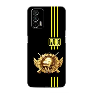 Чохол (TPU) з картинкою "Лого Пабг" на Реалмі 7 Про (Логотип PUPG)