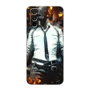 Чохол з картинкою "Герой Pubg" на Realme 7 Pro (Man Пубг)
