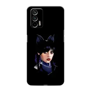 Чехлы с принтом Уэнсдей на Realme 7 Pro (Милая Уэнсдей)