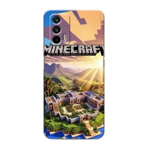 Чохол майнкрафт для Realme 7 Pro