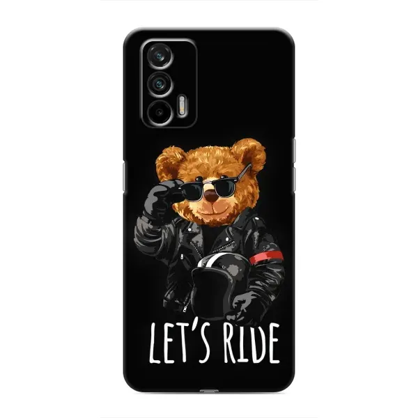 Чехол с рисунком «Модный Мишка» для Realme 7 Pro Чехол с рисунком «Модный Мишка» для Realme 7 Pro
