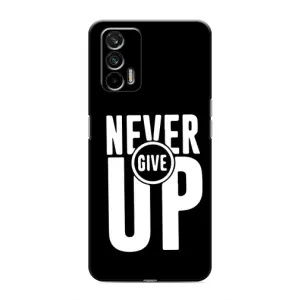 Силіконовый Чохол на Realme 7 Pro з картинкою НАЙК (Never Give UP)