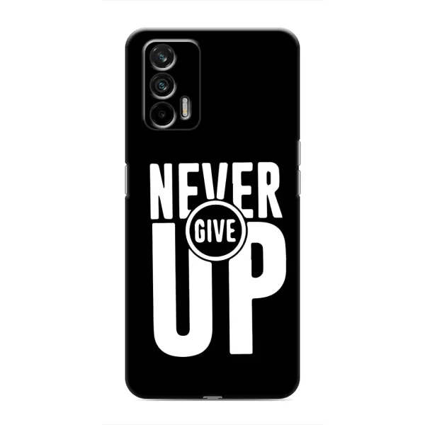 Чехол с рисунком «Never Give UP» для Realme 7 Pro Чехол с рисунком «Never Give UP» для Realme 7 Pro