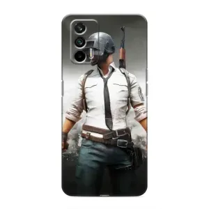 Чохол з картинкою "Герой Pubg" на Realme 7 Pro (Пабг)