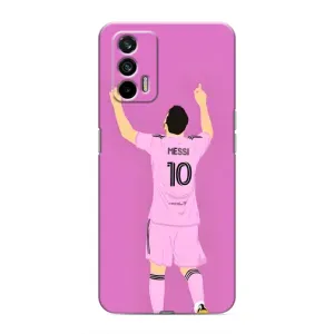 Чехлы Лео Месси в Майами на Realme 7 Pro (Празднование Месси)