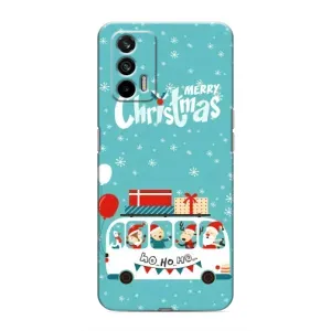 Силиконовый бампер на рождество для Realme 7 Pro (Рождественское настроение)