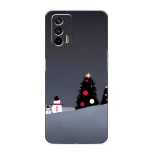 Чохли на Новий Рік Realme 7 Pro (Сніговички)