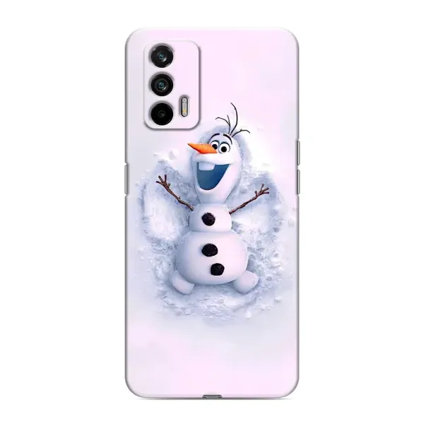 Чехол с рисунком «Снеговик Олов» для Realme 7 Pro