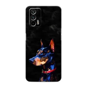Бампер для Realme 7 Pro с картинкой "Песики" (Собака Мопс)