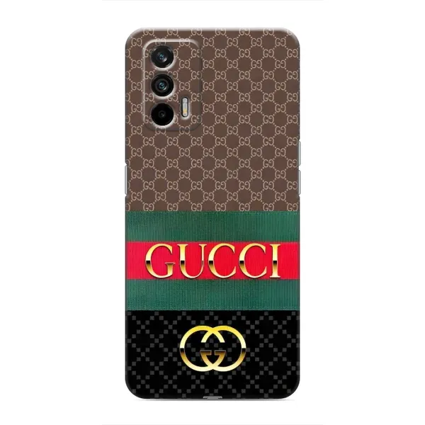 Чехол с рисунком «Стиль GUCCI» для Realme 7 Pro Чехол с рисунком «Стиль GUCCI» для Realme 7 Pro