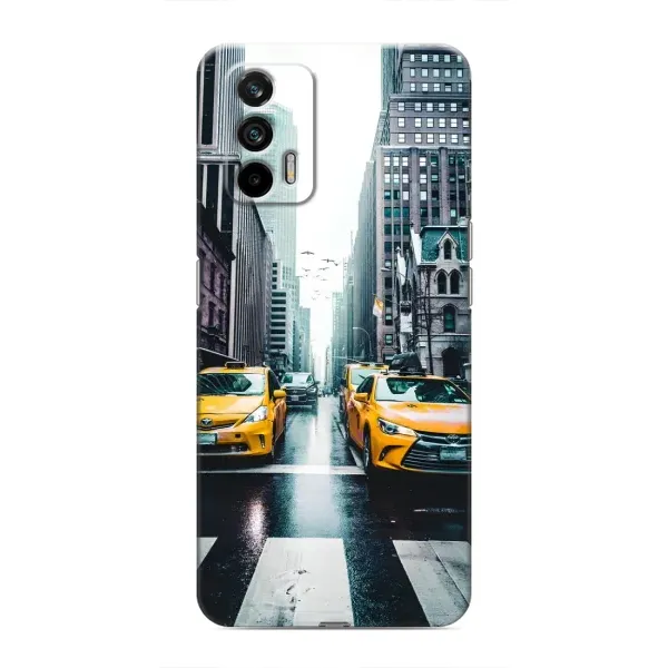 Чехол с рисунком «Такси» для Realme 7 Pro Чехол с рисунком «Такси» для Realme 7 Pro