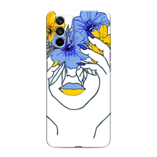 Чехол с рисунком «Украинка на всю голову» для Realme 7 Pro Чехол с рисунком «Украинка на всю голову» для Realme 7 Pro