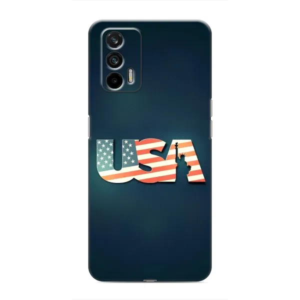 Чехол с рисунком «USA» для Realme 7 Pro Чехол с рисунком «USA» для Realme 7 Pro