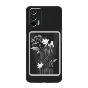 Чехлы с принтом Уэнсдей на Realme 7 Pro (Венсдей картина)