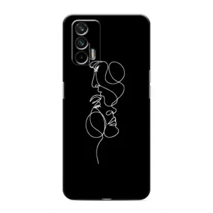 Силиконовые Чехлы Любимому человеку для Realme 7 Pro (Влюбленная пара)