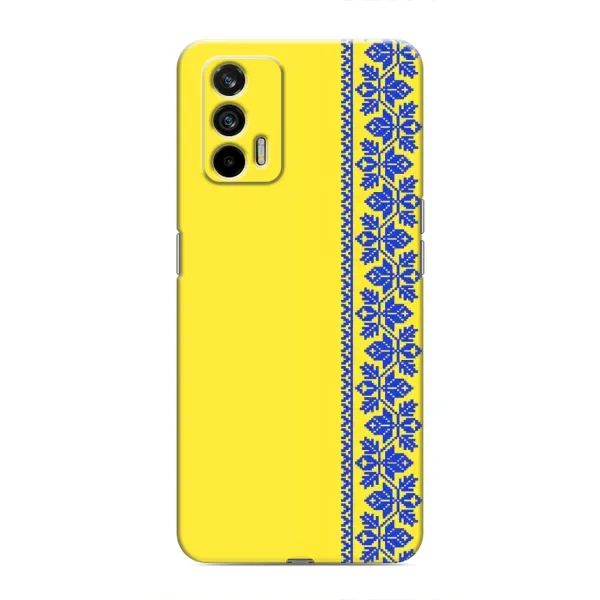 Чехол с рисунком «Вышиванка на желтом» для Realme 7 Pro Чехол с рисунком «Вышиванка на желтом» для Realme 7 Pro