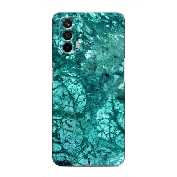 Чехол с рисунком «Зеленый мрамор» для Realme 7 Pro Чехол с рисунком «Зеленый мрамор» для Realme 7 Pro