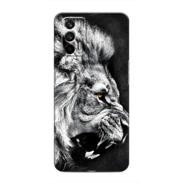 Чехол с рисунком «Злой ЛЕВ» для Realme 7 Pro