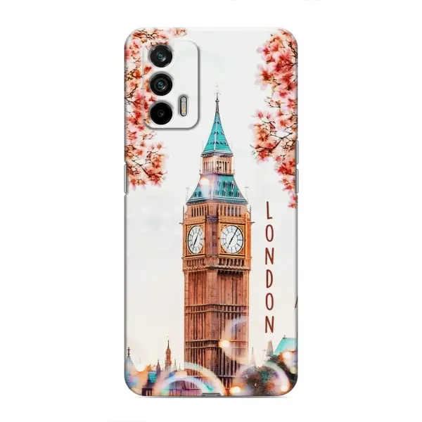Чехол с рисунком «Часы Лондон» для Realme 7 Чехол с рисунком «Часы Лондон» для Realme 7