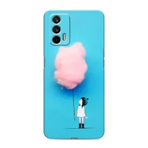 Чехол с рисунком «Девочка с тучкой» для Realme 7